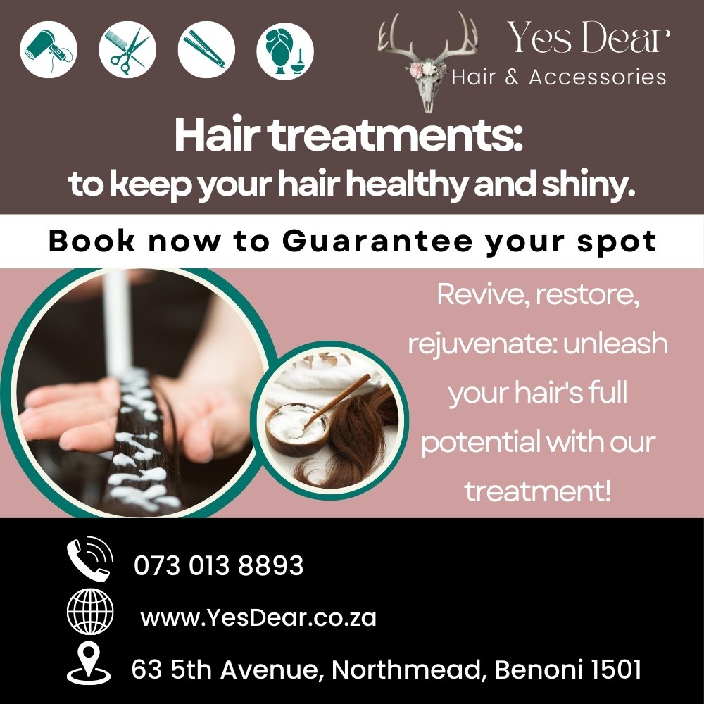 Yes Dear_Hair treatments that maintain the health and shine of your hair.